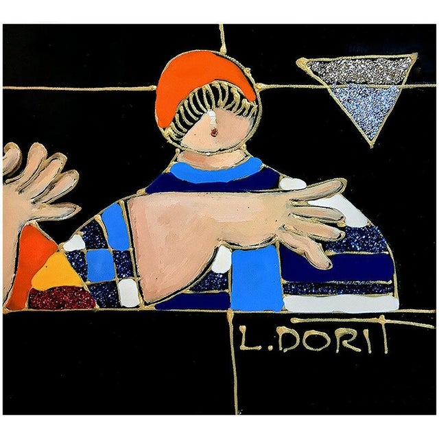 Cubism Late 20th Century Beautiful Day, Dorit Levi For Sale - Image 3 of 5
