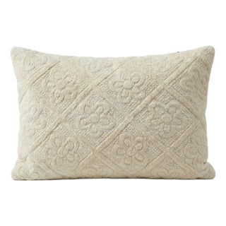 Modern Kilim Lumbar Pillow Cover 17'' X 24'' For Sale