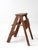 Farmhouse Antique Folding Wooden Step Ladder For Sale - Image 3 of 16