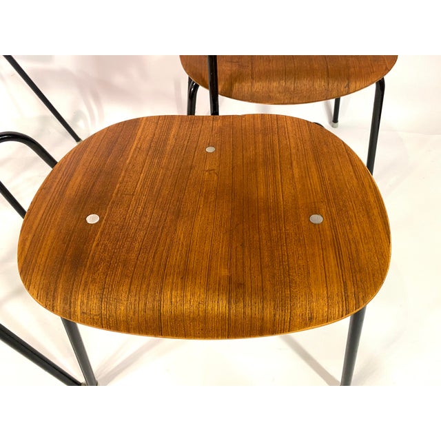 SE68 Chairs by Egon Eiermann for Wilde&Spieth, Set of 4 For Sale - Image 11 of 18
