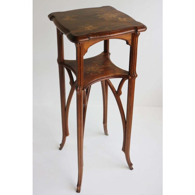 Art Nouveau Pedestal by Emile Gallé, 1900s For Sale - Image 18 of 18