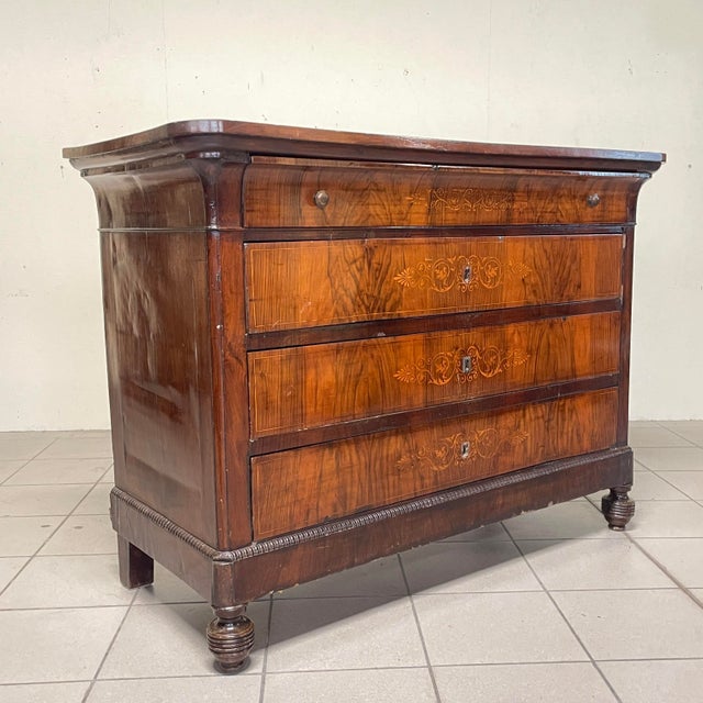 Antique Charles X Chest of Drawers For Sale - Image 4 of 18