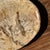 Small Oval Trinket Dish or Tray in Beige Petrified Wood with Crystal Rings, d25-20.5 -3313 For Sale - Image 4 of 18