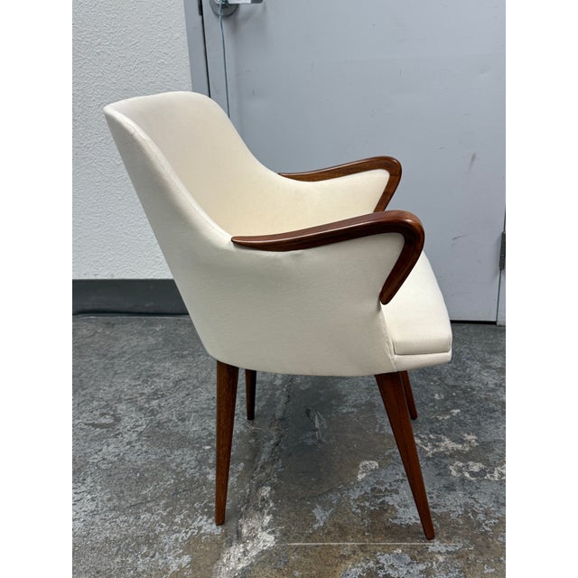 Osvaldo Borsani P38 Dining Room Arm Chair For Sale In San Francisco - Image 6 of 12