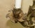 Large Vintage French Bronze Candle Wall Lights, 1920s, Set of 2 For Sale - Image 17 of 18