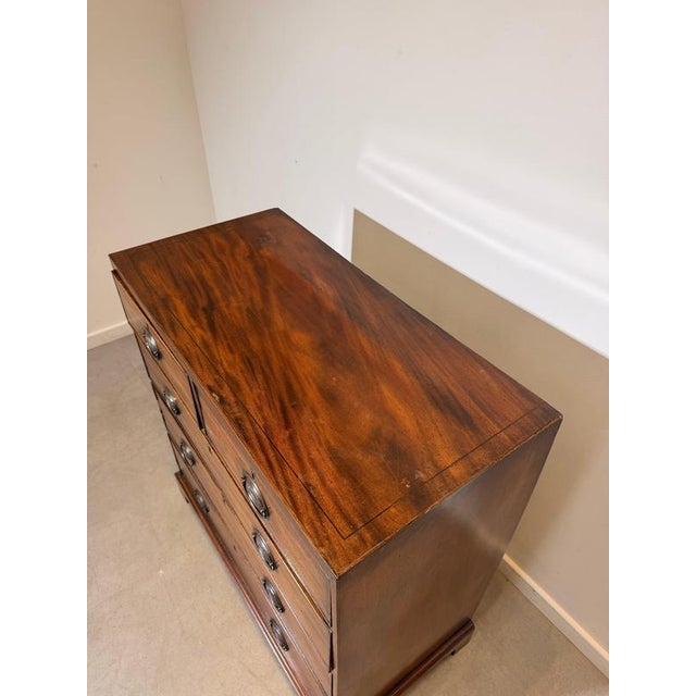 Antique Mahogany Chest of Drawers For Sale - Image 4 of 6