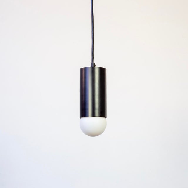 Not Yet Made - Made To Order Deep Pendant, Black, Modern, by Research.Lighting, Modern, Minimal Hanging Light For Sale - Image 5 of 6