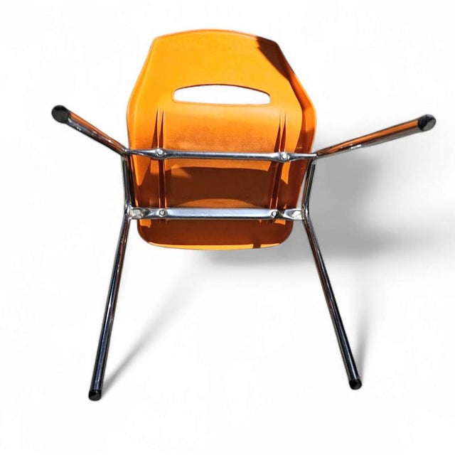 Stackable Polypropylene Chair from Eromes, 1970s For Sale - Image 4 of 8