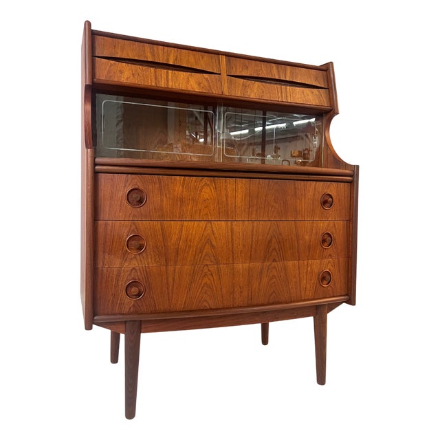 Secretary in Teak by Gunnar Falsig For Sale