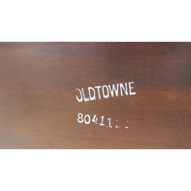 1980s 1980s Statton Queen Size Poster Bed Cherry Designer Old Towne For Sale - Image 5 of 8