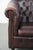 English-Style Chesterfield Club Chair in Cowhide Leather For Sale - Image 9 of 15