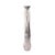 Constructed from cast aluminum and hand-finished, the Paradox Vase has a sleek silver color palette. The textured and...
