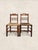 Wood Antique English Oak Pair of Occasional Chairs C 1900 For Sale - Image 7 of 10