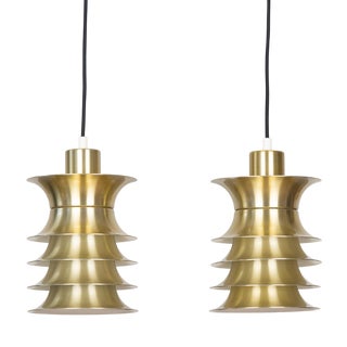 Vintage Pendant Lamps, 1970s, Set of 2 For Sale