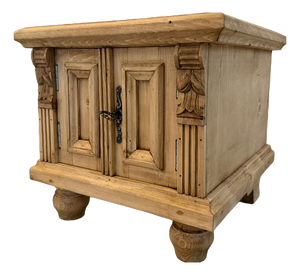 Rustic Nightstand in Wood