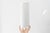 Mid-Century Modern Royal Kpm Mid Century Modern Glazed White Porcelain Vase For Sale - Image 3 of 13