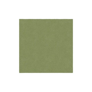 Light Green Square Plain Rug from Marqqa For Sale