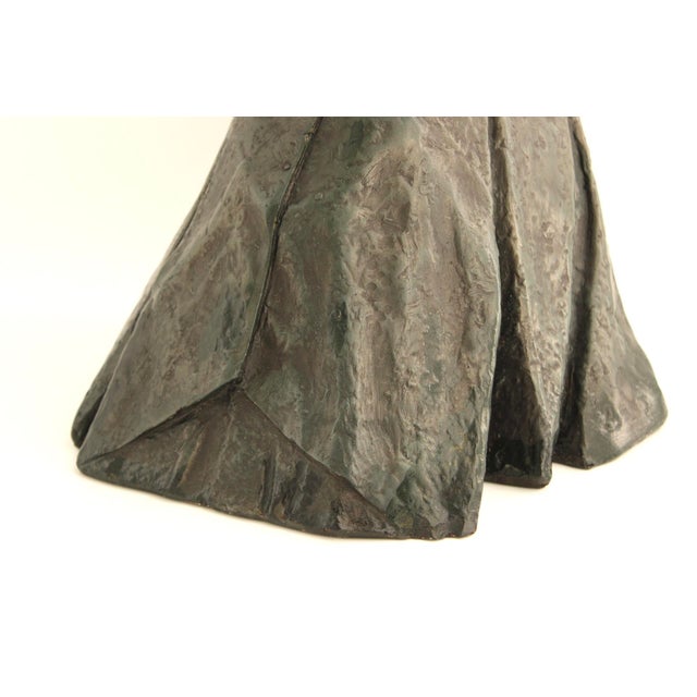 Vintage MCM Austin Productions Cardinale Seduto Sculpture, Manzu, 1963, 18" Tall For Sale In Dallas - Image 6 of 12