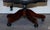 Vintage Chesterfield Dark Aged Grey Leather Directors Swifel Captains Chair For Sale - Image 12 of 16