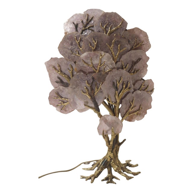 Sculptural Tree Lamp attributed to Richard Faure for Maison Honore Paris, 1970s For Sale