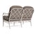Not Yet Made - Made To Order Brown Jordan Calcutta Loveseat, Dove frame with Fusion Taupe fabric For Sale - Image 5 of 11