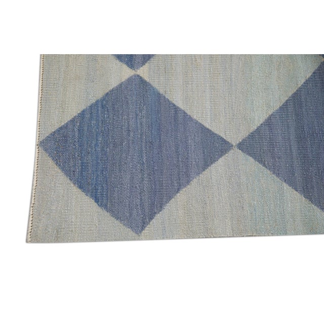 Handmade Modern Kilim Runner 2'11" X 12'8" For Sale - Image 4 of 8