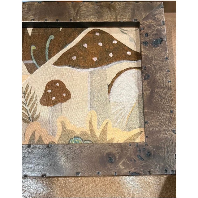 Contemporary Pierce & Ward X House of Hackney House Mushroom Fragment, Framed For Sale - Image 3 of 3