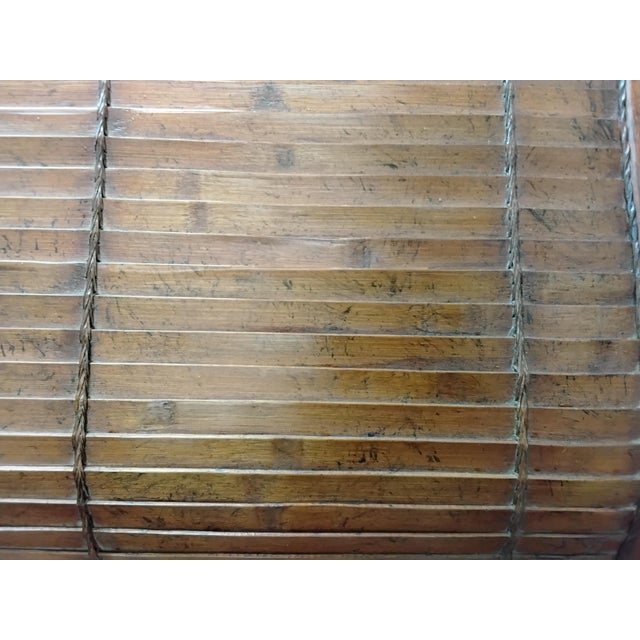 Wood 1980s Tropical Mid-Century Modern Scroll Coffee Table For Sale - Image 7 of 7