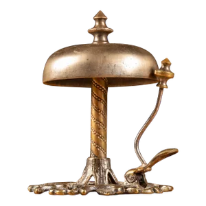 Late 19th Century Art Nouveau Hotel Desk Bell