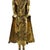 Thai Artist, Standing Buddha, 1800s, Bronze and Gold Leaf For Sale - Image 10 of 11
