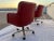 Keilhauer Furniture Modern Keilhauer Desk Chairs in Red Leather - a Pair For Sale - Image 4 of 12