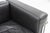 Black LC2 Armchair by Le Corbusier for Cassina, 2000s For Sale - Image 8 of 11