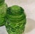 Vintage Emerald Green Glass Kitchen Cannister Set of Four For Sale In Detroit - Image 6 of 7