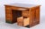 Art Deco Writing Desk in Oak and Marmoleum, Czechia, 1930s For Sale - Image 10 of 13