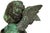 French Patinated Copper Sculpture of Seated Cherub After Charles Lemire For Sale - Image 10 of 18