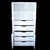 Late 20th Century Faux Bamboo Mirrored Cabinet by Omega For Sale - Image 4 of 7