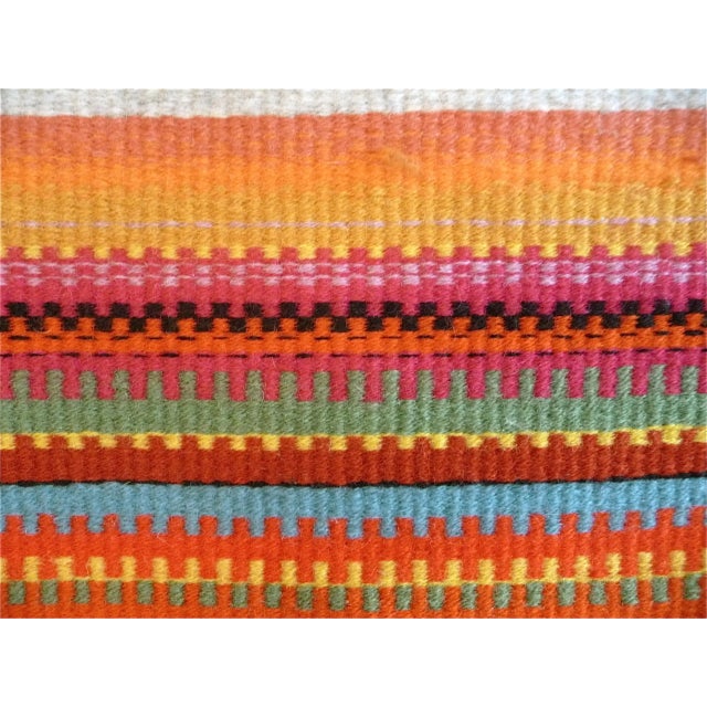 Handmade Wall Rug by Salme Tervonen for Kainuun Pirtti, 1950s For Sale - Image 13 of 18