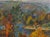 Original Autumn Landscape Oil Painting, Ukrainian Art, 1970s 60-80 For Sale - Image 4 of 6