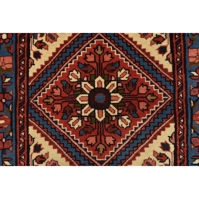 Ivory Roodbar Runner 2’6” X 31’10” Ivory Wool Vintage Hand-Knotted Rug For Sale - Image 8 of 15