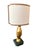 Petite Gold Table Lamps with Faux Green Marble Base. Shades are included with the lamps. These would be great for...