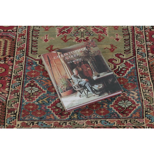 Brick Red Vintage Turkish Anatolian Prayer Rug With Geometric Mihrab Design - Rug & Kilim For Sale - Image 8 of 9