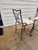 Pair of Iron Counter Height Bar Stools For Sale - Image 9 of 9
