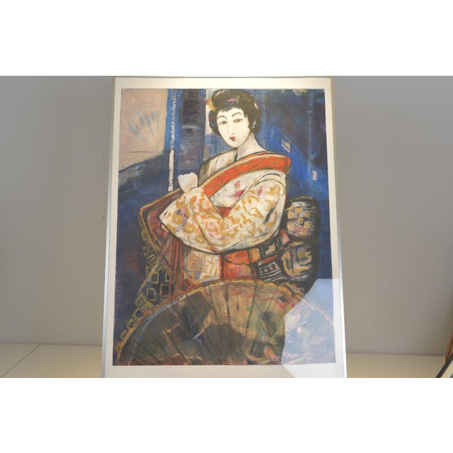 Japanese Woman, U. Göhring Zumpe, Circa 2000 For Sale - Image 6 of 7