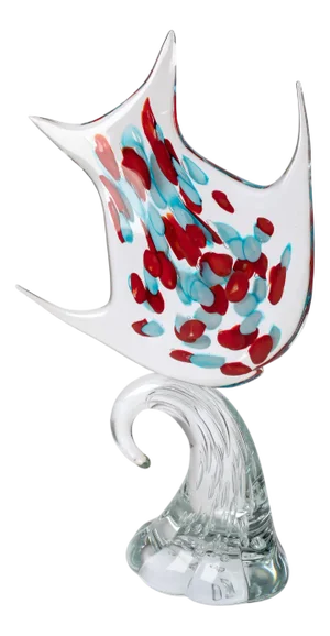 Large Sculpture in Murano Glass by 1295 Murano