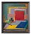 Antoine de Roux, Still Life with Inkwell, Oil Painting on Board, 1950-60, Framed For Sale