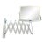 MCM Chrome Plated Men's Shaving Wall Mirror For Sale