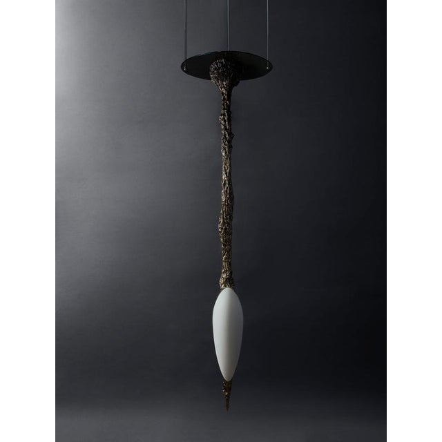 Not Yet Made - Made To Order LV-426 Pendant in Patinated Cast Bronze by William Guillon For Sale - Image 5 of 11