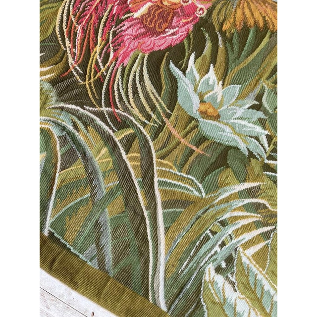 Tropical Forest Tapestry, 1960s For Sale - Image 12 of 18