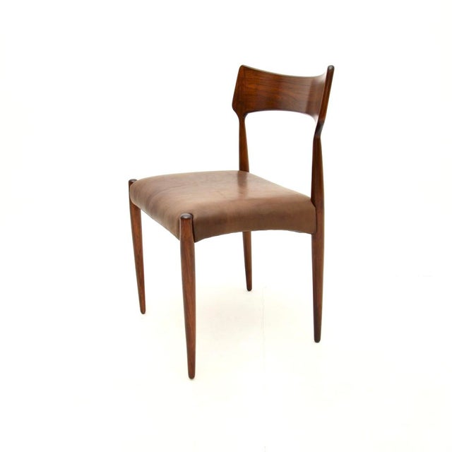 Mid-Century Modern Vintage Danish Desk Chair by Bernhard Pedersen for Bernhard Pedersen & Son, 1960 For Sale - Image 3 of 8