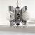 1970s Mid-Century Modern Chandelier in Metal Chrome and Glass, 1970 For Sale - Image 5 of 18